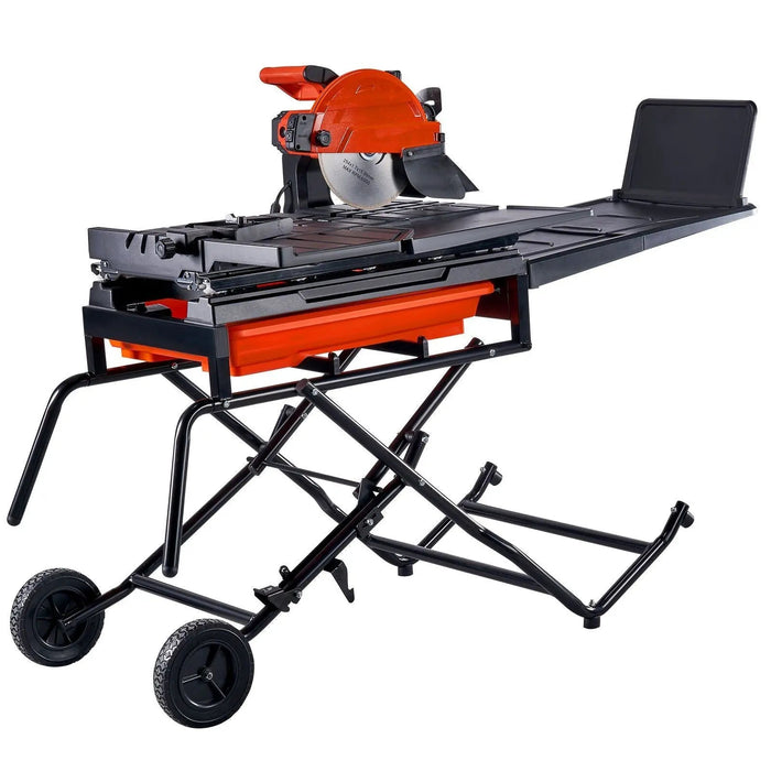 10" Wet Tile Cutter, 4500 RPM Motor, Adjustable Stand Included, Precision Cutting Performance, DOBA-WTC10