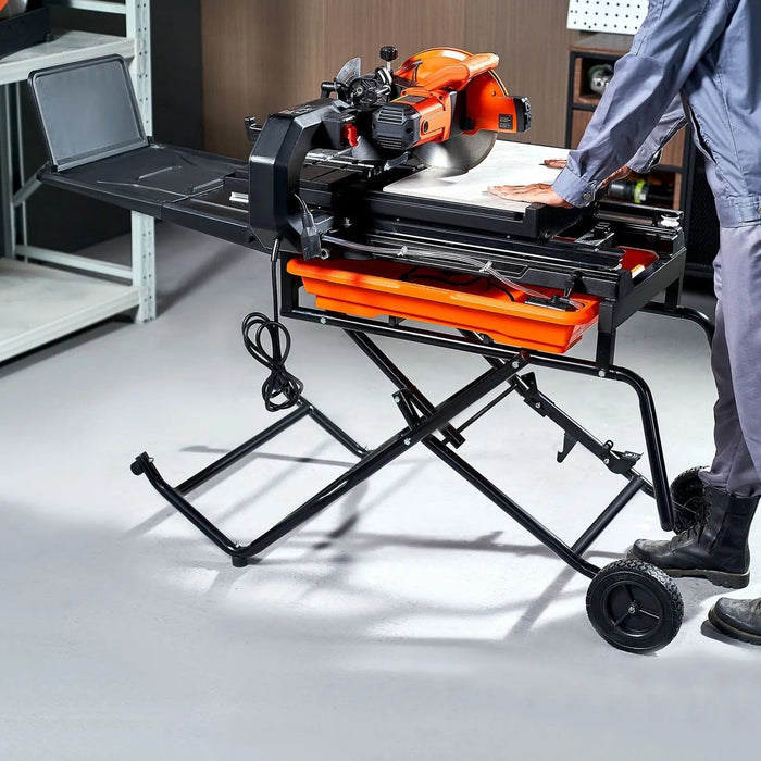 10" Wet Tile Cutter, 4500 RPM Motor, Adjustable Stand Included, Precision Cutting Performance, DOBA-WTC10