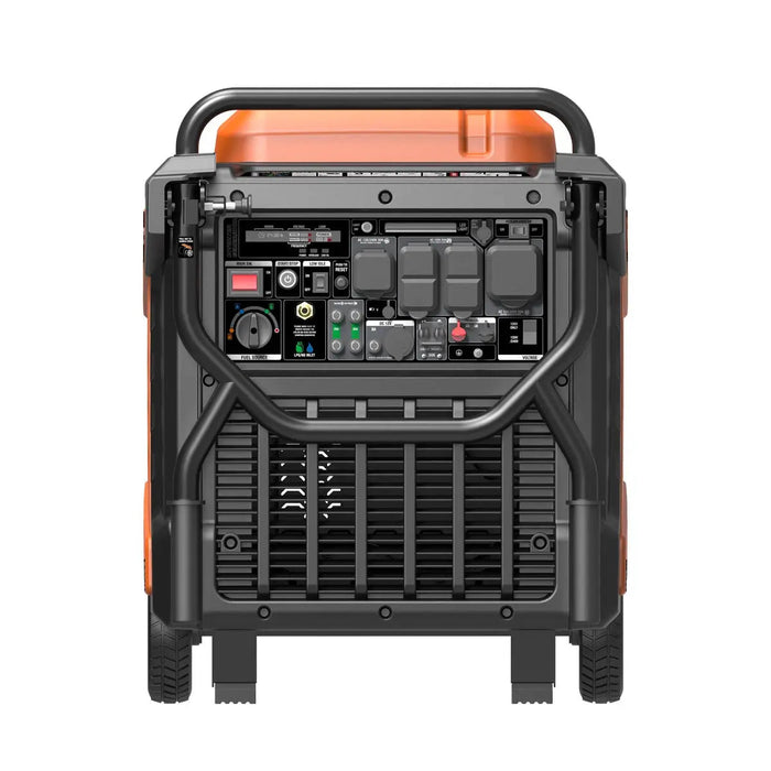 10500 Watt Digital Inverter Hybrid Portable Generator, Tri-Fuel Capabilities (Gas/LPG/NG), 8hrs 50% Load Run Time, CETL,ETL Certified For Canada/US, EPA emissions compliance, TMG-GDI105