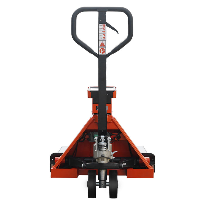 TMG-FPJ110S 11000 lb heavy duty scale pallet jack with 48" forks and 2" LCD display
