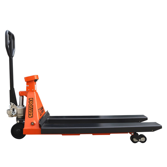 TMG-FPJ110S 11000 lb heavy duty scale pallet jack with 48" forks and 2" LCD display
