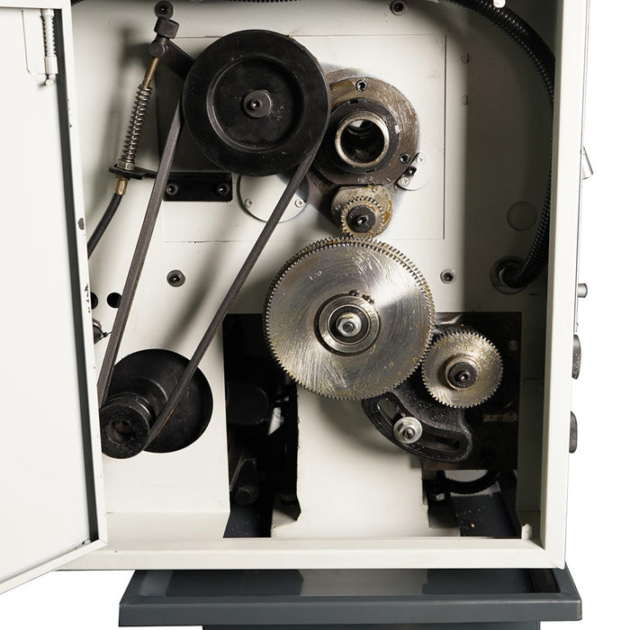 TMG-MT12BL 12" x 37" precision benchtop lathe with 1.5 HP motor, 64–1500 RPM and ASA D1-4 spindle
