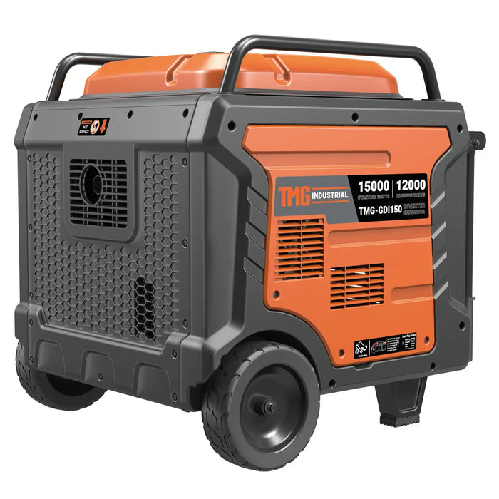 15000 Watt Digital Inverter Portable Generator, 10hrs 50% Load Run Time, EPA Compliance, TMG-GDI150