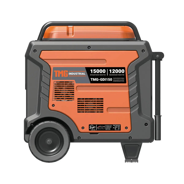 15000 Watt Digital Inverter Portable Generator, 10hrs 50% Load Run Time, EPA Compliance, TMG-GDI150