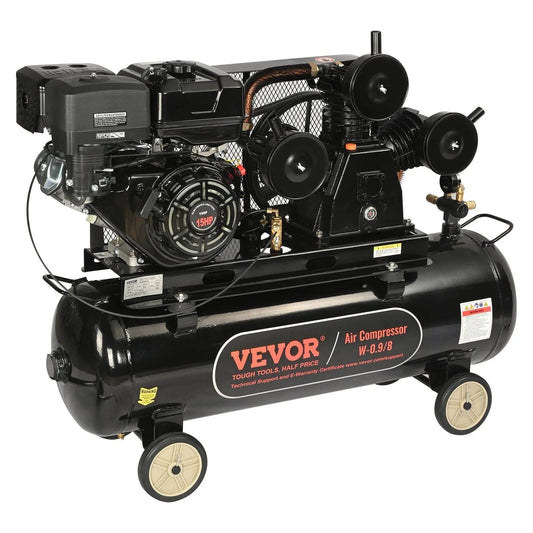 15HP Gas Air Compressor, 30 Gallon Tank, Heavy-Duty Performance, Portable Design, DOBA-AC30G