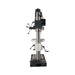 TMG-MT45UD heavy duty drilling tapping milling machine with 2 HP motor, 360° swivel head and extra-tall column
