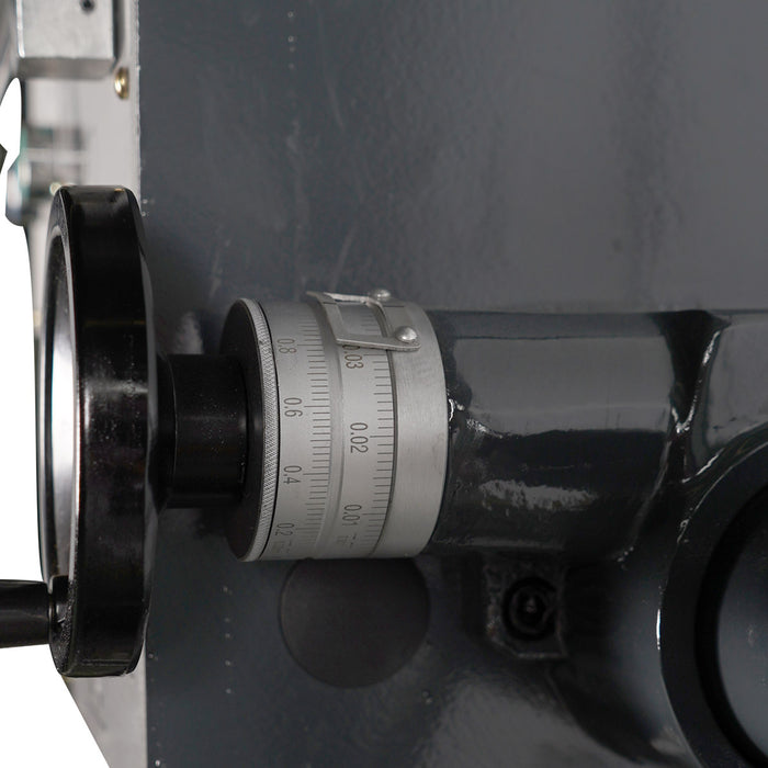 TMG-MT45UD heavy duty drilling tapping milling machine with 2 HP motor, 360° swivel head and extra-tall column
