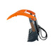 TMG Industrial Skid Steer Skeleton Root Rake Grapple, 2600 LB Grapple Capacity, Twin Cylinders, 7” Tine Spacing, TMG-SRR72