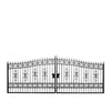 20-ft Bi-Parting Deluxe Wrought Iron Ornamental Gate (Discontinued, No Longer Available)