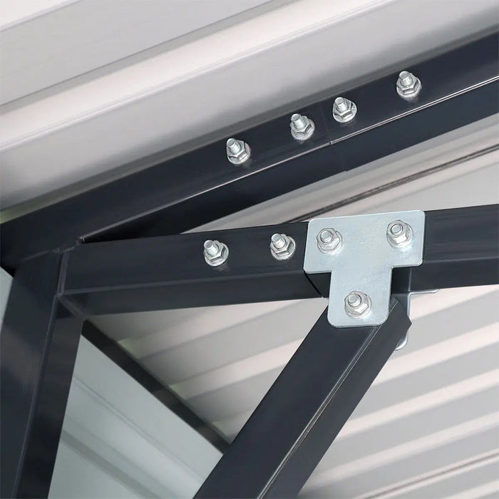 20’ x 30’ Metal Garage Shed, 9' High Double Front Doors, 13’ Peak, 600 Sq-Ft TMG-MS2030