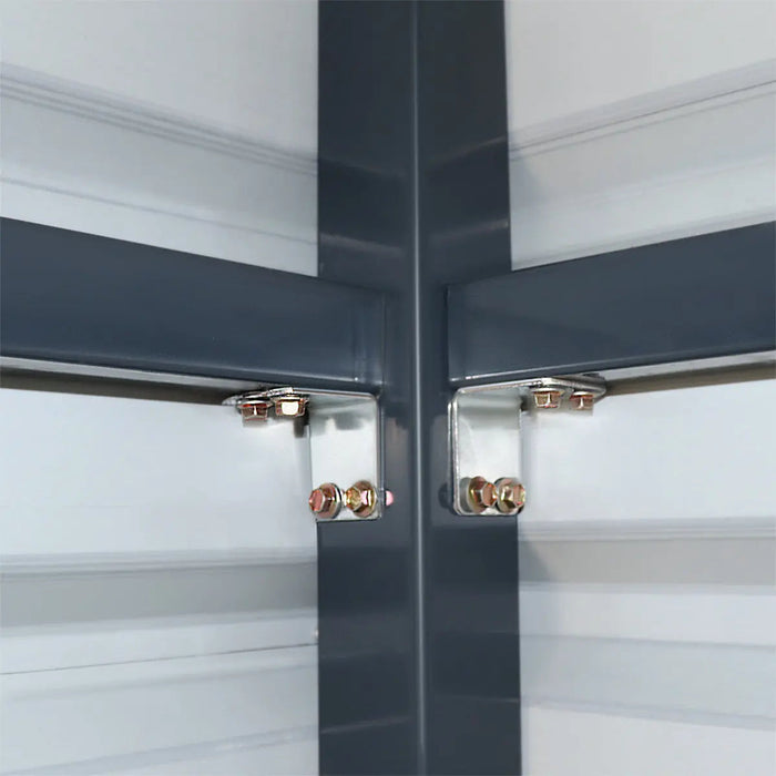 20’ x 30’ Metal Garage Shed, 9' High Double Front Doors, 13’ Peak, 600 Sq-Ft TMG-MS2030