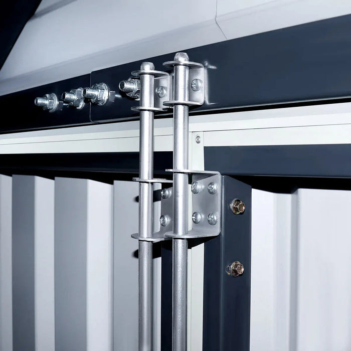 20’ x 30’ Metal Garage Shed, 9' High Double Front Doors, 13’ Peak, 600 Sq-Ft TMG-MS2030