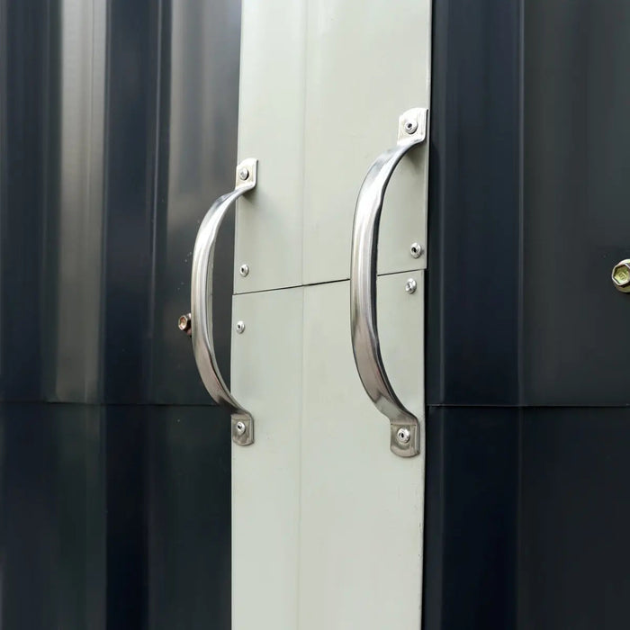 20’ x 30’ Metal Garage Shed, 9' High Double Front Doors, 13’ Peak, 600 Sq-Ft TMG-MS2030