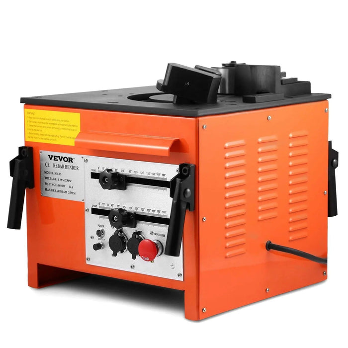 25mm Rebar Bender, Efficient Electric Tool for Bending Steel Rods, DOBA-RB25
