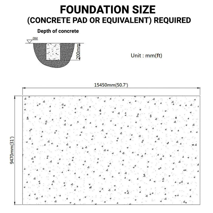 30' x 50' Straight Wall Peak Ceiling Storage Shelter with Heavy Duty 11 oz PE Cover & Drive Through Doors, TMG-ST3050E(Previously ST3050)