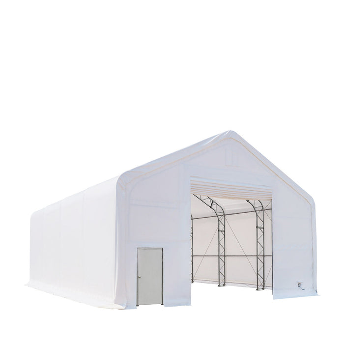 30' x 40' Dual Truss Storage Shelter with Heavy Duty 17 oz PVC Cover TMG-DT3042(Previously TMG-DT3041)