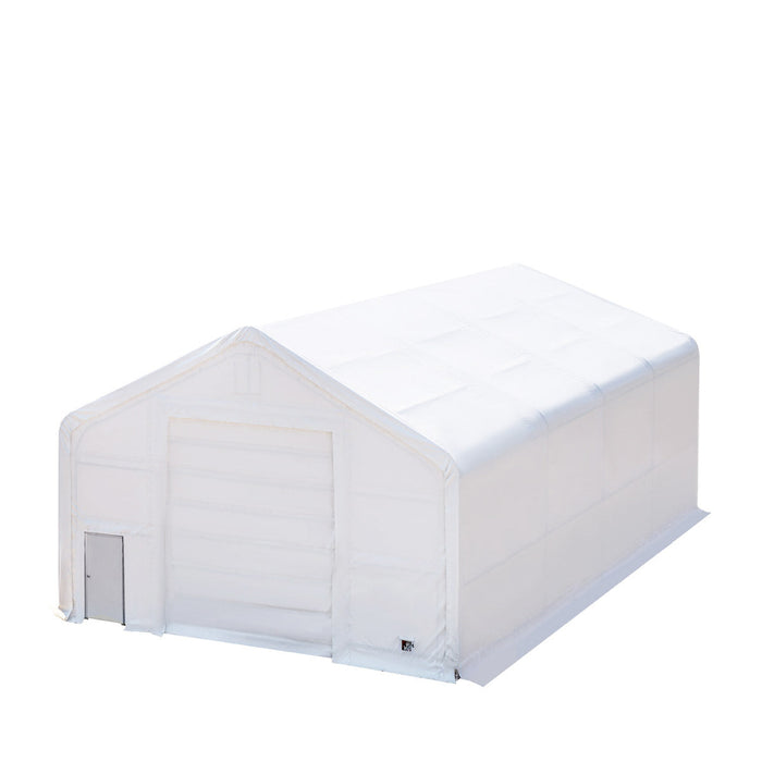 30' x 40' Dual Truss Storage Shelter with Heavy Duty 17 oz PVC Cover TMG-DT3042(Previously TMG-DT3041)