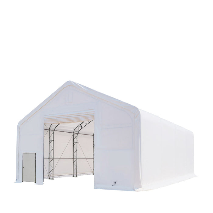 30' x 40' Dual Truss Storage Shelter with Heavy Duty 17 oz PVC Cover TMG-DT3042(Previously TMG-DT3041)