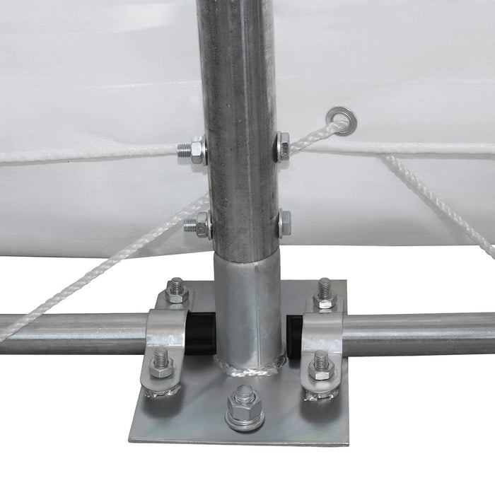 30' x 40' Dual Truss Storage Shelter with Heavy Duty 17 oz PVC Cover TMG-DT3042(Previously TMG-DT3041)