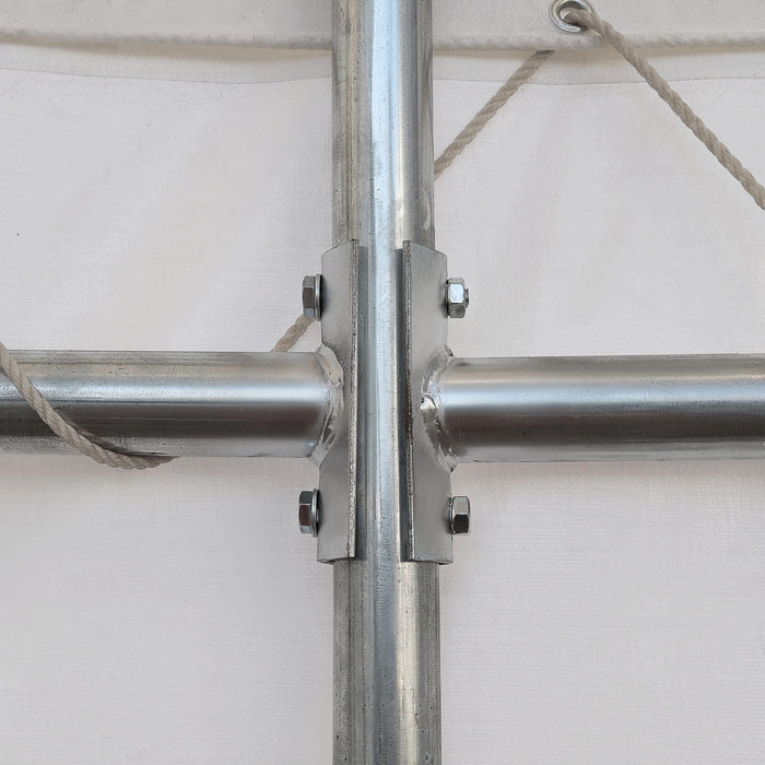 30' x 40' Dual Truss Storage Shelter with Heavy Duty 17 oz PVC Cover TMG-DT3042(Previously TMG-DT3041)