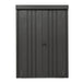 TMG-MS0304-PRO 3x4 Pro Series galvanized metal shed with 73 inch pent roof and 41x68 inch locking door, durable weather-resistant outdoor storage