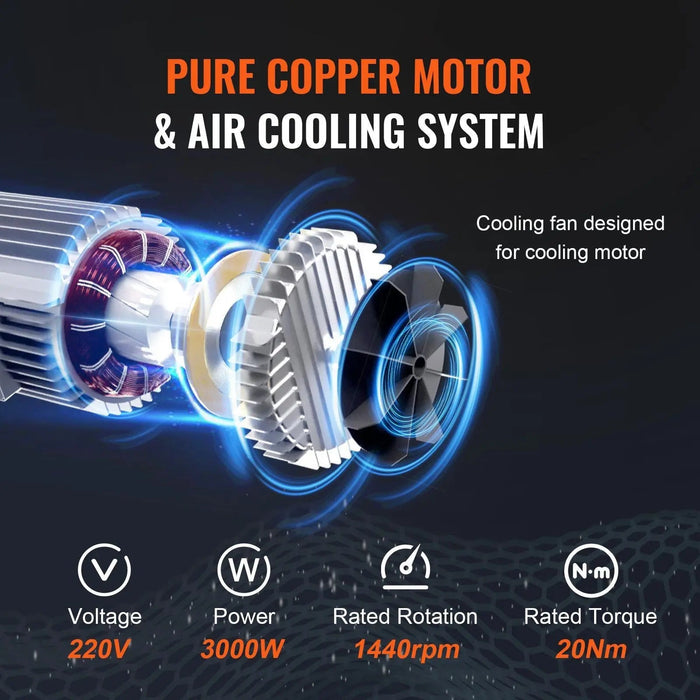 4400 LBS Wireless Electric Chain Hoist with 20 FT Lifting Height, IP54 Protection, DOBA-AHE2