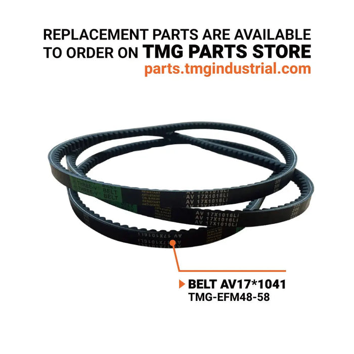 48" Flail Mower Brush Cutter for Mini to Midsize Excavators and Backhoes TMG-EFM48