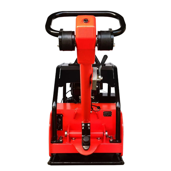 TMG-PC50H plate compactor with 50 kN (11,240 lbf) force and 13 HP Honda GX390 engine, built for heavy-duty ground compaction on soil, gravel, and asphalt.