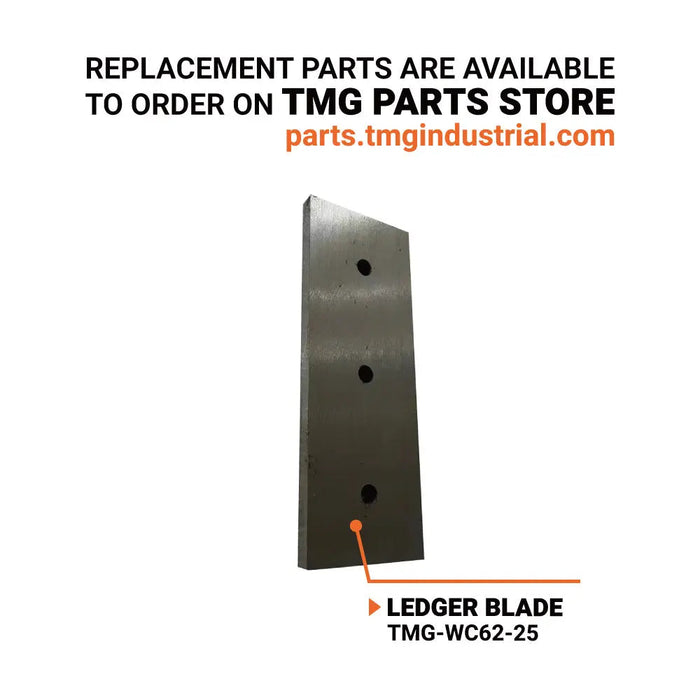 6 Inches PTO Wood Chipper, 6" Chipping Capacity, Category 1 Hookup, 30-75 HP Tractor, PTO Shaft Included, TMG-WC62