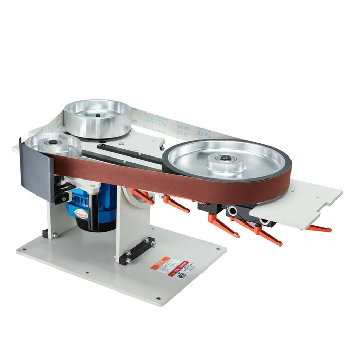 72" Belt Grinder Sander, VFD, 3 Versatile Grinding Moulds, DOBA-BGS72