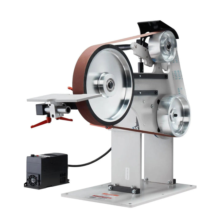 72" Belt Grinder Sander, VFD, 3 Versatile Grinding Moulds, DOBA-BGS72