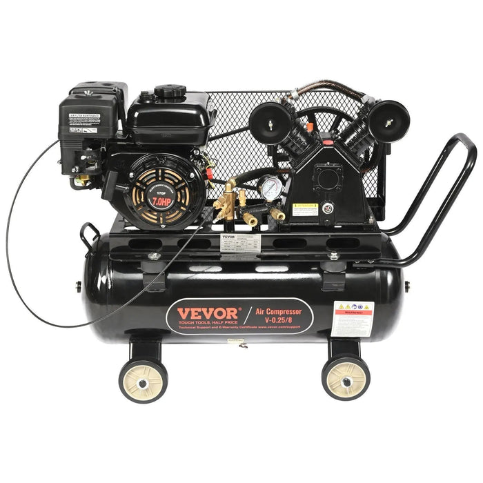 13.2 Gallon Tank Gas-Powered Air Compressor, 7HP, Heavy-Duty Portable Design, DOBA-AC13G