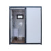 TMG-FTB76 portable shower bathroom, 7’, glass shower, ceramic toilet
