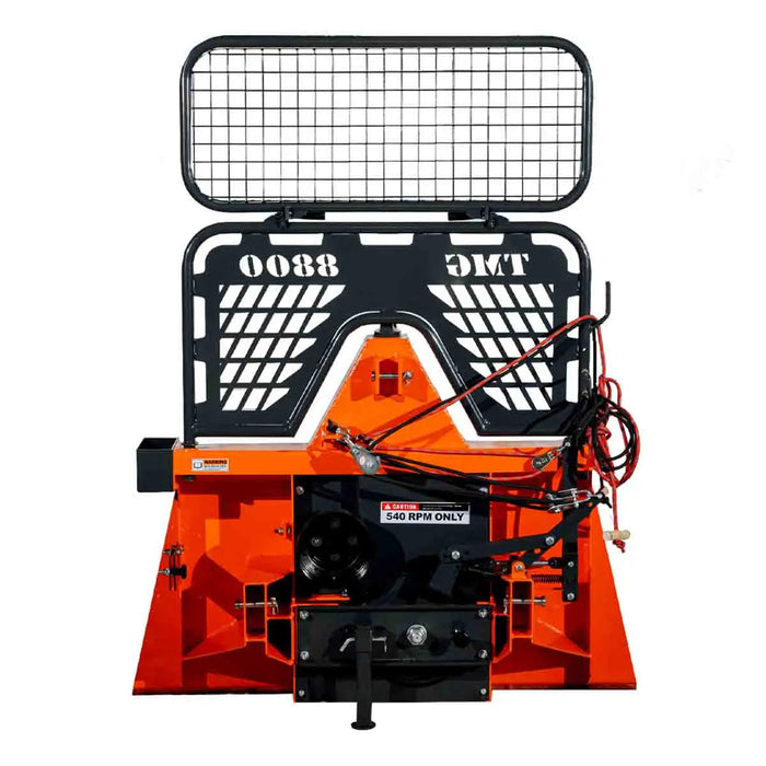 8,800-lb Skidding Winch Pro – Attachment for 30-50 HP Tractors, 3-Point Hitch, 200' Steel Cable TMG-FW50T