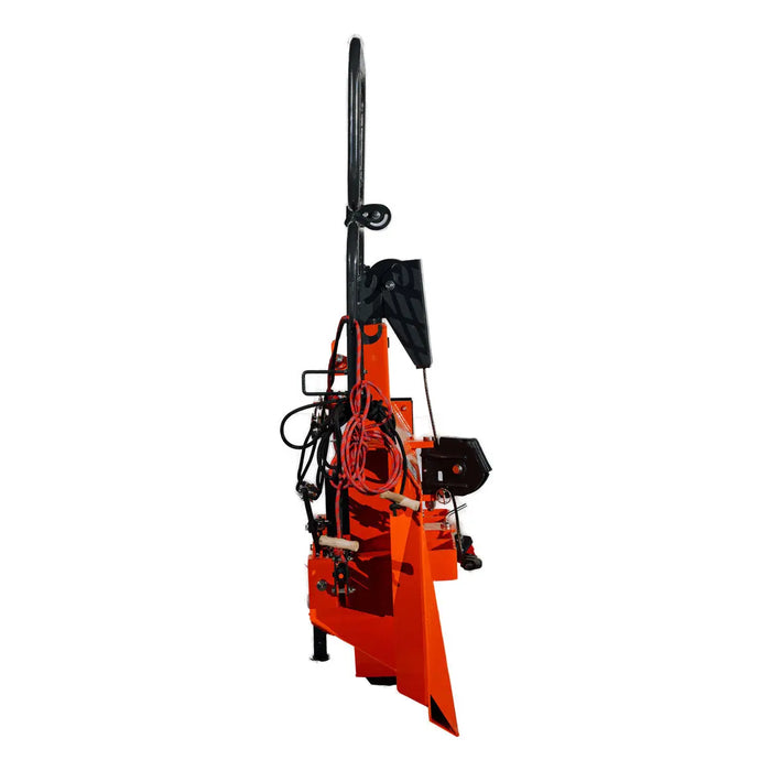 8,800-lb Log Skidding Winch Pro Attachment for 30-50 HP Tractors, 3-Point Hitch, 200' Steel Cable