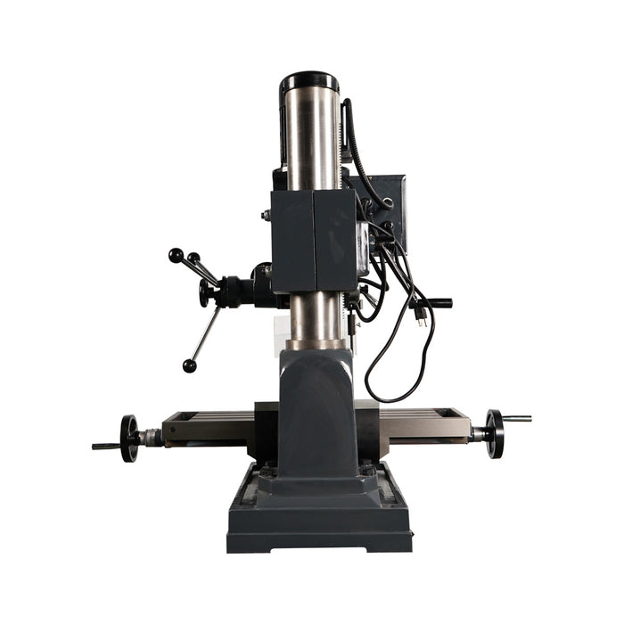 TMG-MT32DM 9" x 32" variable-speed drilling and milling machine with 0.75 kW motor, gear-driven head and horizontal swivel

