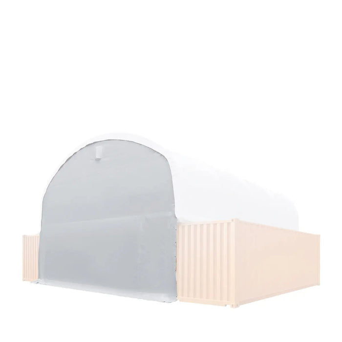 Back End Wall Kit, Compatible with TMG-DT3020C and DT3040C container shelters installed with the high cube containers (9’6"), TMG-DT30BW9V