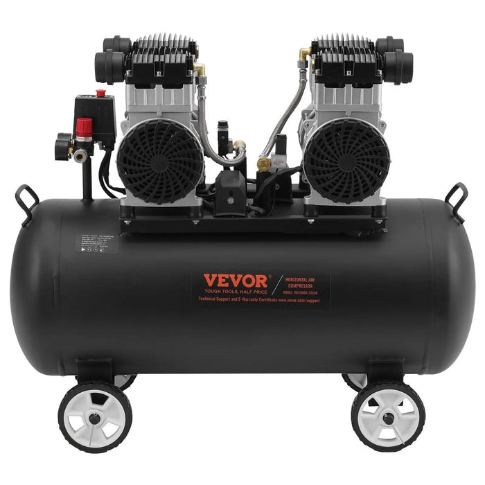 20 Gallon Oil-Free Air Compressor, Compact & Lightweight Design, Hassle-Free Operation, DOBA-AC20L