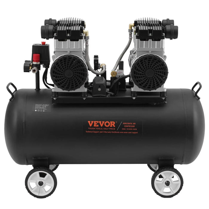 20 Gallon Oil-Free Air Compressor, Compact & Lightweight Design, Hassle-Free Operation, DOBA-AC20L