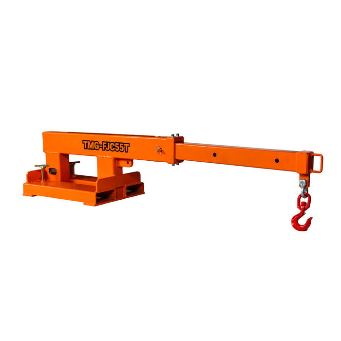 TMG-FJC55T forklift jib crane, 5500 lb capacity, 31”-77” boom
