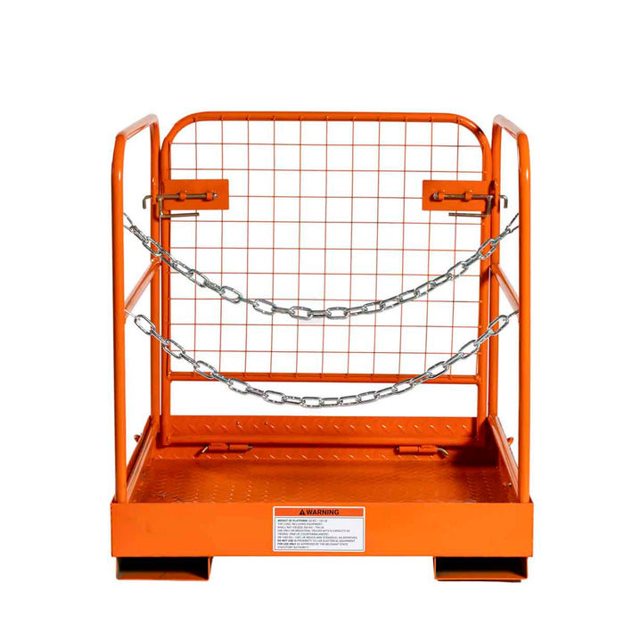 TMG-FWP08 forklift work platform, 36"x36", 800 lb capacity
