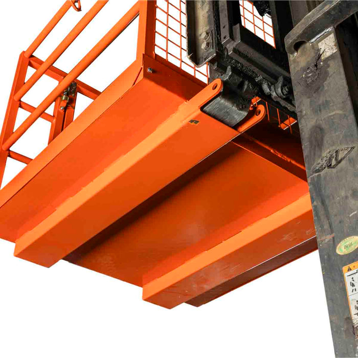TMG-FWP08L forklift work platform, 45"x43", 880 lb capacity
