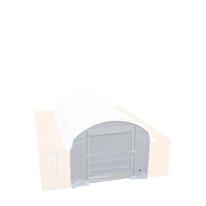 Front End Wall Kit, Compatible with TMG-DT2041CV container shelters installed with the standard height containers (8’6"), TMG-DT20FW8V