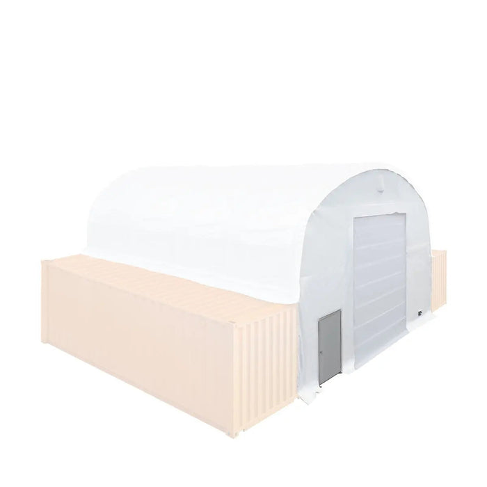 Front End Wall Kit, Compatible with TMG-DT3020C and DT3040C container shelters installed with the high cube containers (9’6"), TMG-DT30FW9V