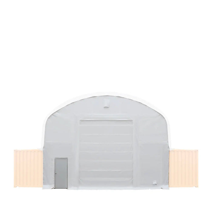 Front End Wall Kit, Compatible with TMG-DT3020C and DT3040C container shelters installed with the standard height containers (8’6"), TMG-DT30FW8V