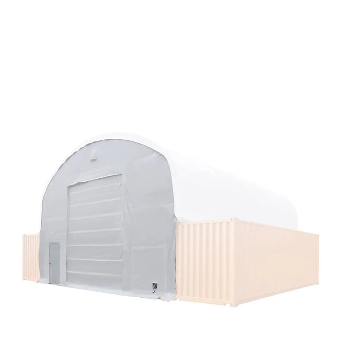 Front End Wall Kit, Compatible with TMG-DT3020C and DT3040C container shelters installed with the standard height containers (8’6"), TMG-DT30FW8V