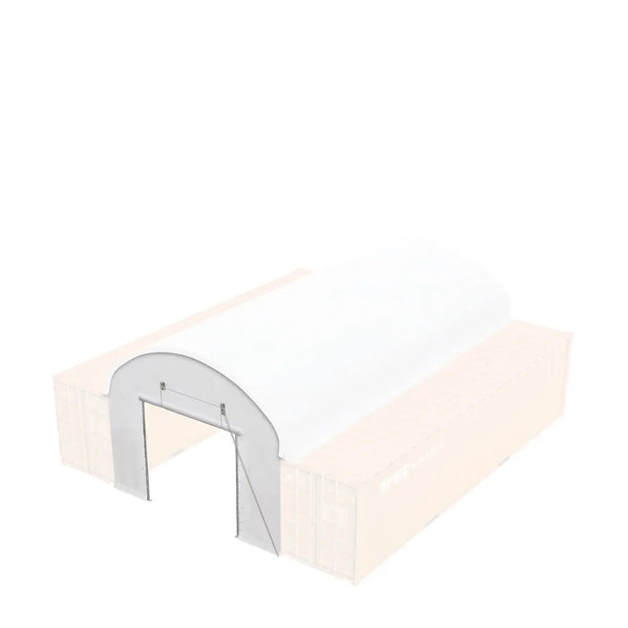 Front End Wall Kit, Compatible with TMG-ST2041CV and TMG-ST2021CE installed with standard height container (8’6"), TMG-ST20FW8V