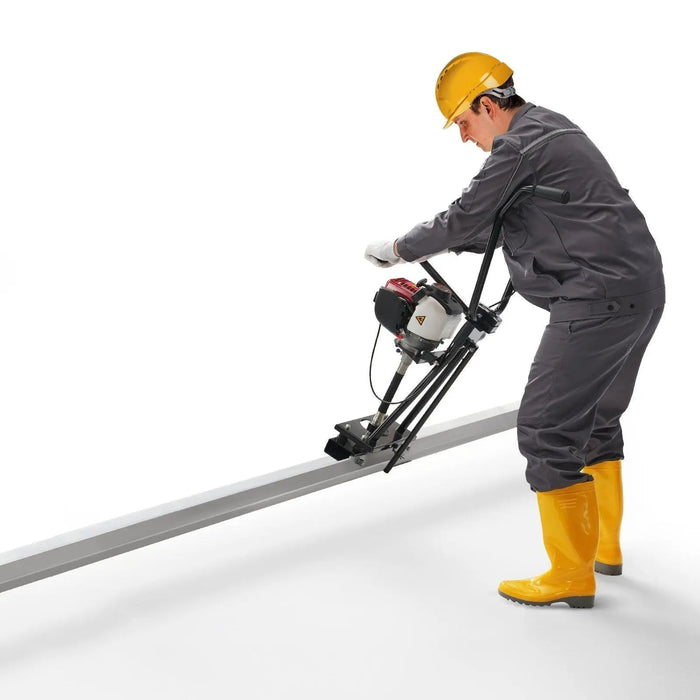 Gas Concrete Screed, 4-Stroke Vibrating Motor, Heavy-Duty Paving Tool, Smooth Finishing Performance, DOBA-GCS4