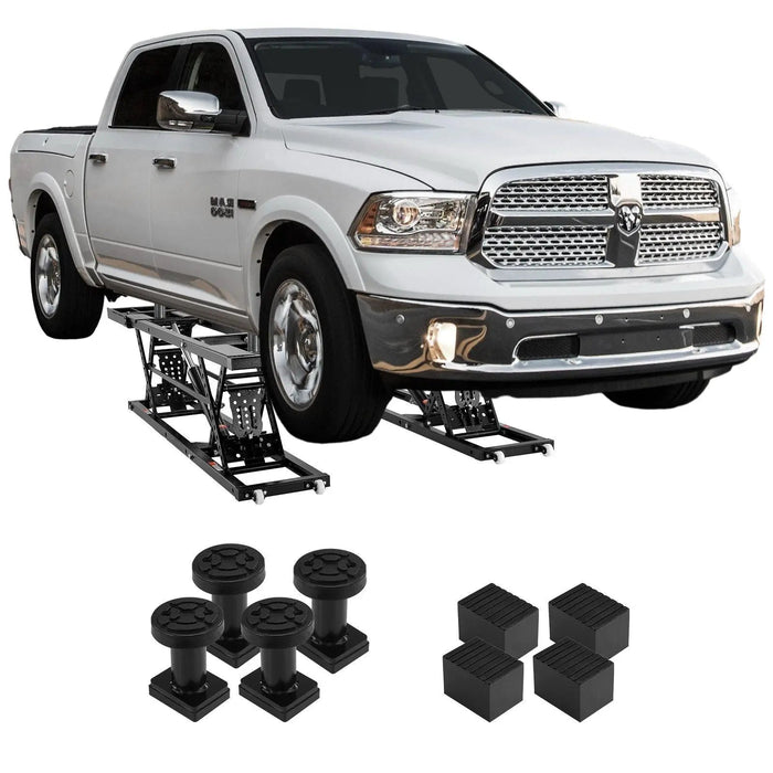 26.8" Auto Lift for Trucks, 7000 lbs Capacity, Heavy-Duty Carbon Steel, Shop & Garage Use, DOBA-ALT7000