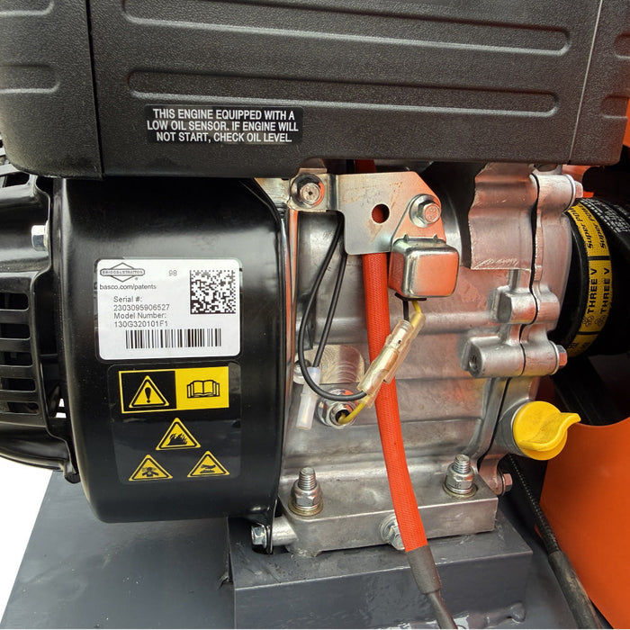 6.5 HP Single Wheel Vibratory Roller, 24" Roller Width, EPA Compliant, TMG-MVR09 (Previously MVR08)